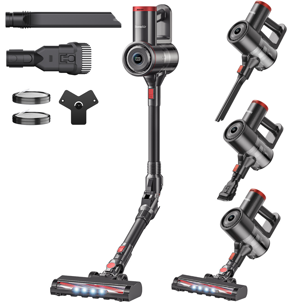 V200 Cordless Vacuum - Bendable Wand