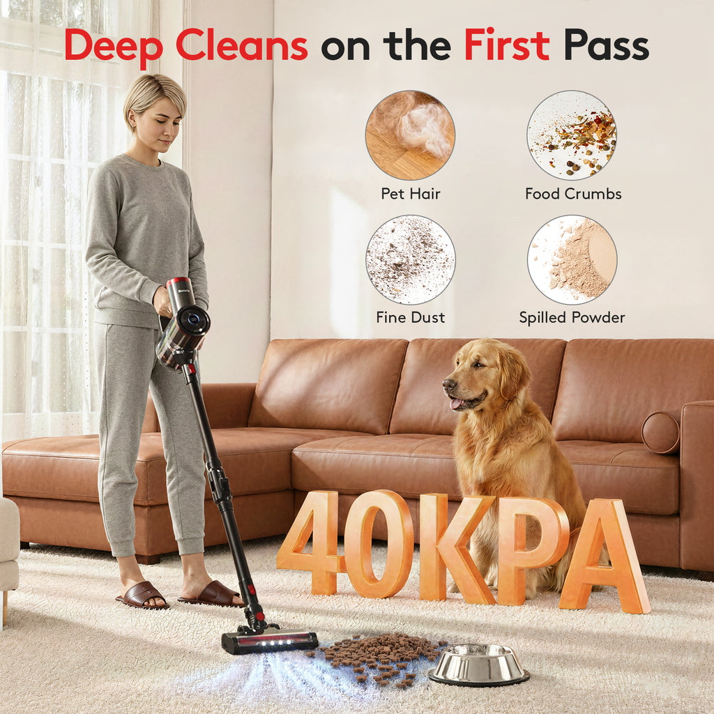 V200 Cordless Vacuum - Bendable Wand