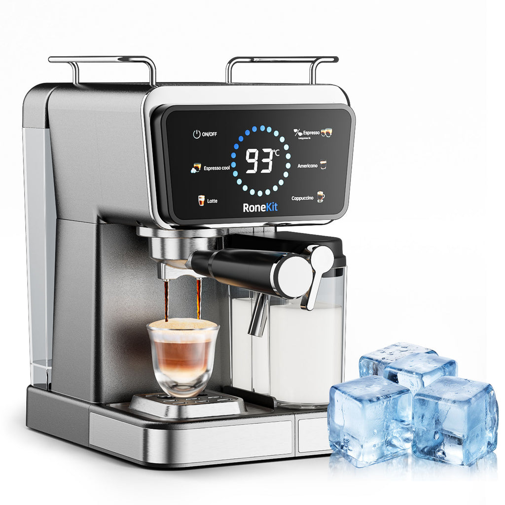 Espresso Coffee Maker with Milk Tank