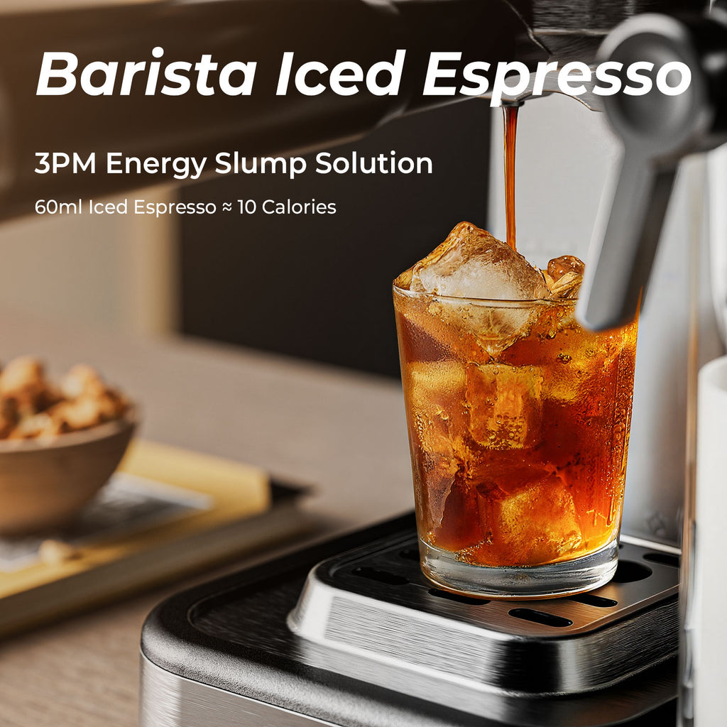 Espresso Coffee Maker with Milk Tank