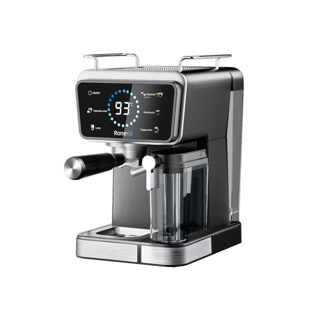 Espresso Coffee Maker with Milk Tank